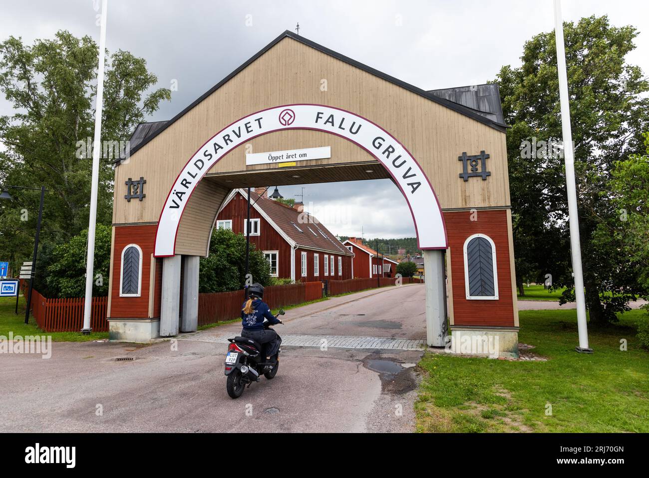 The World heritage Falun Mine, Falun, Sweden Stock Photo Alamy