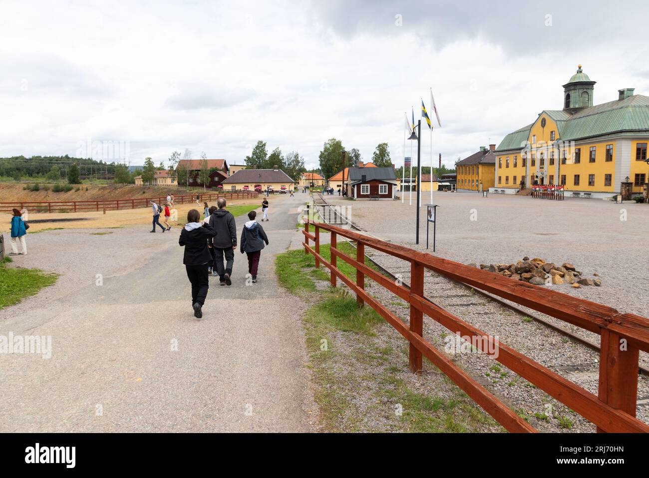 The World heritage Falun Mine, Falun, Sweden Stock Photo Alamy