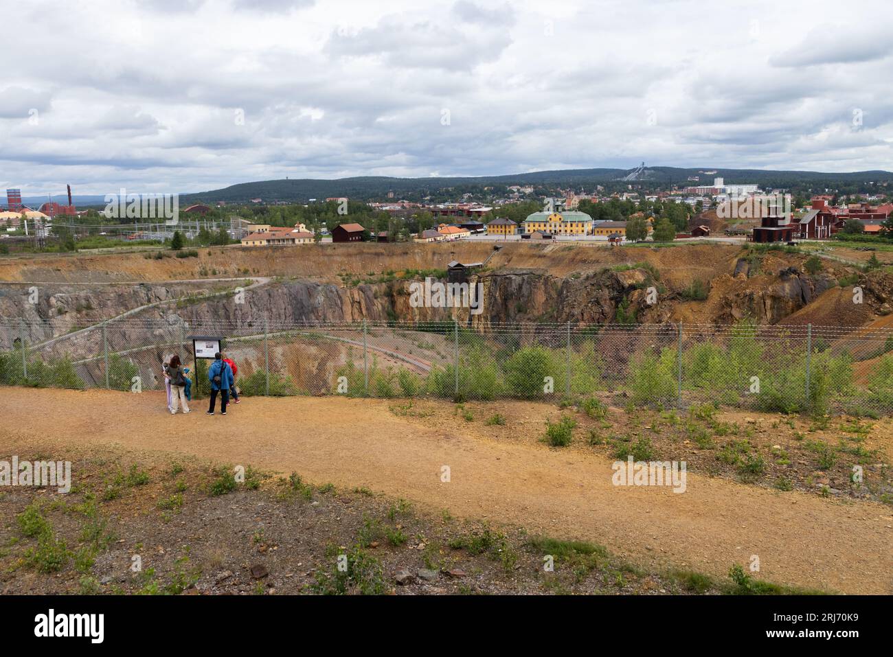 The World heritage Falun Mine, Falun, Sweden Stock Photo Alamy