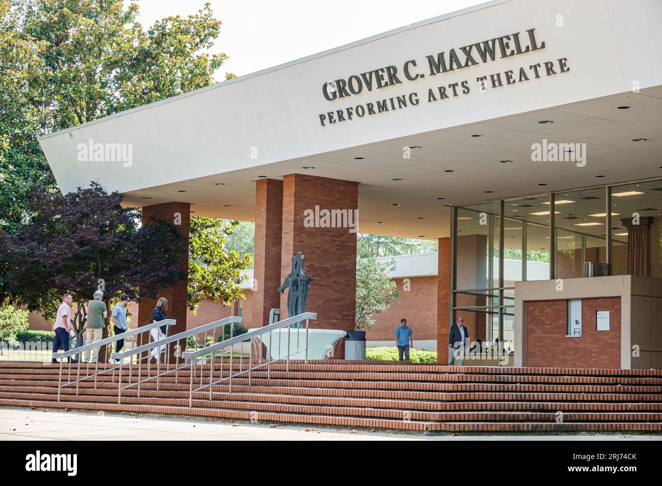 Grover c maxwell performing arts center centre hires stock photography