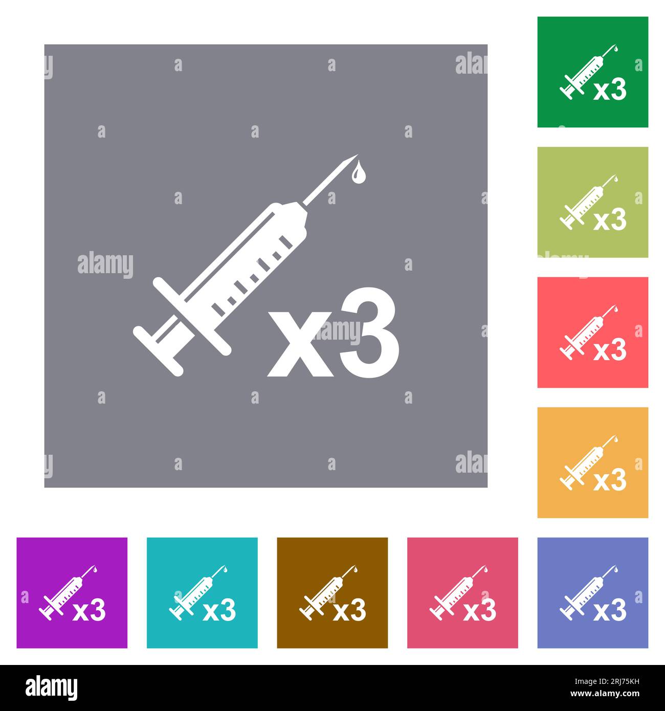 3rd vaccine Stock Vector Images - Alamy