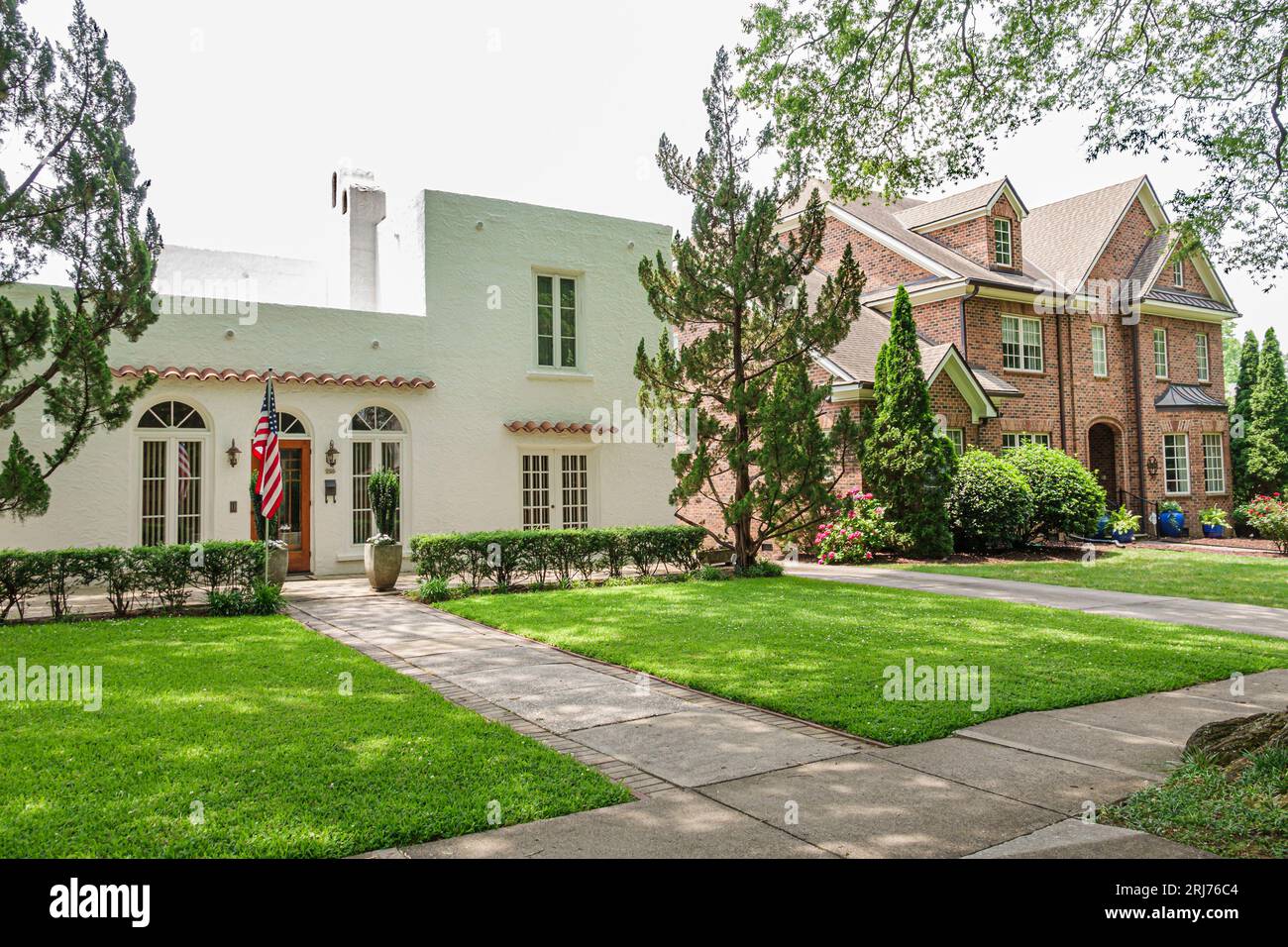 Large mansions houses homes residences upscale hires stock photography