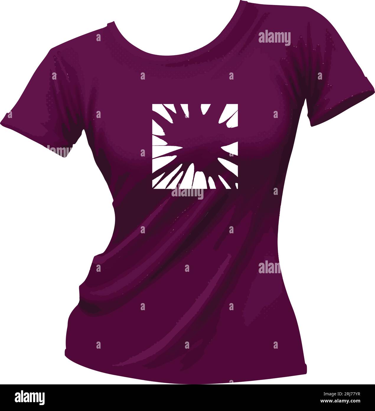 Purple t shirt Stock Vector Images - Alamy
