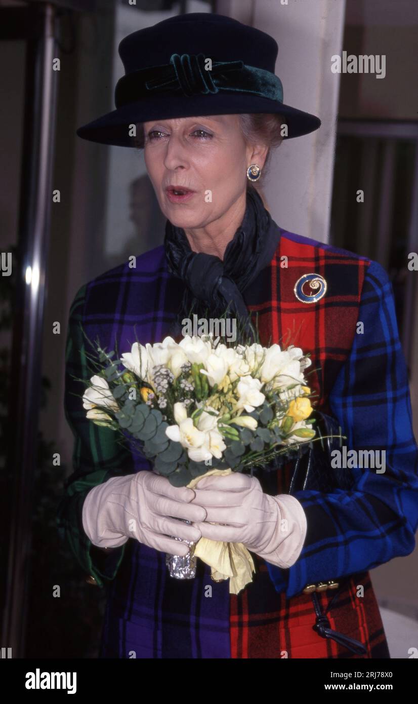 Princess Alexandra at St Helens 18th May 1999   Photo by The Henshaw Archive Stock Photo