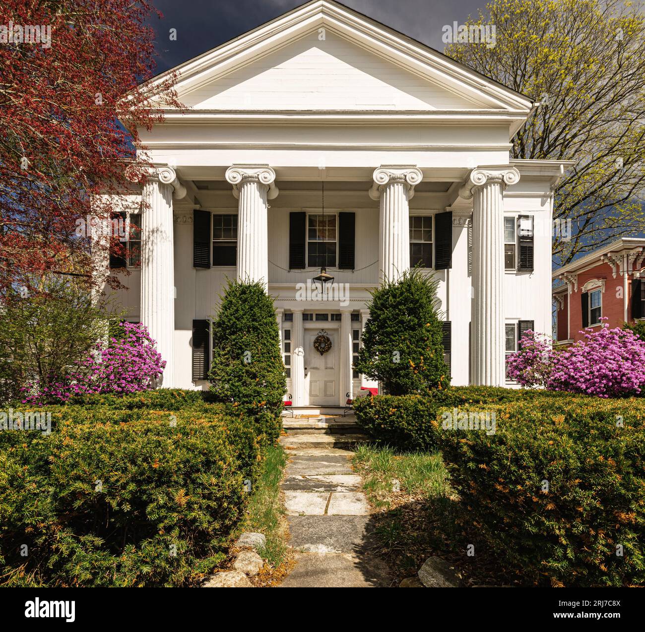 House Windham Center Historic District Windham, Connecticut, USA Stock