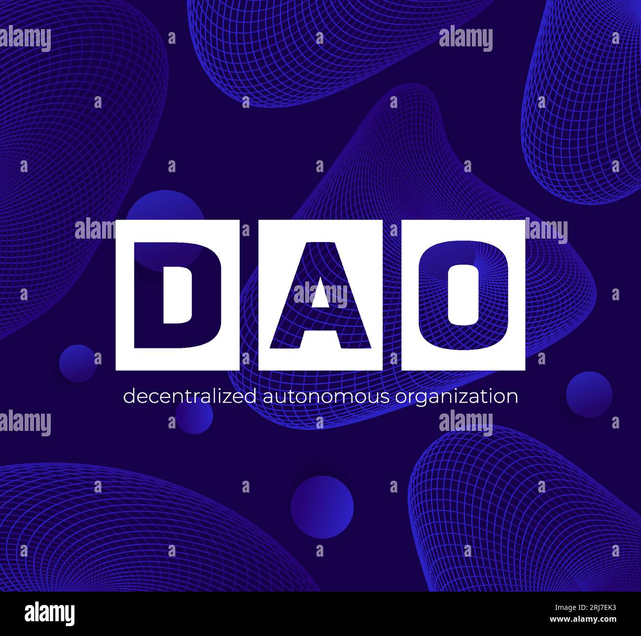 Distributed autonomous organization Stock Vector Images - Alamy
