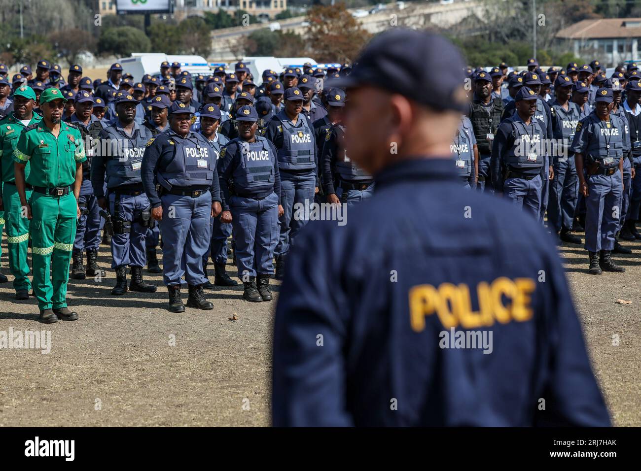 South african police hi-res stock photography and images - Alamy