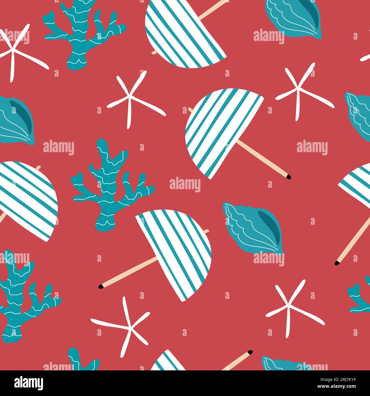 Sea stars shells Stock Vector Images - Alamy