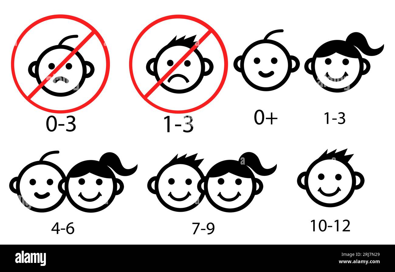 age warning label vector illustration Stock Vector Image & Art Alamy