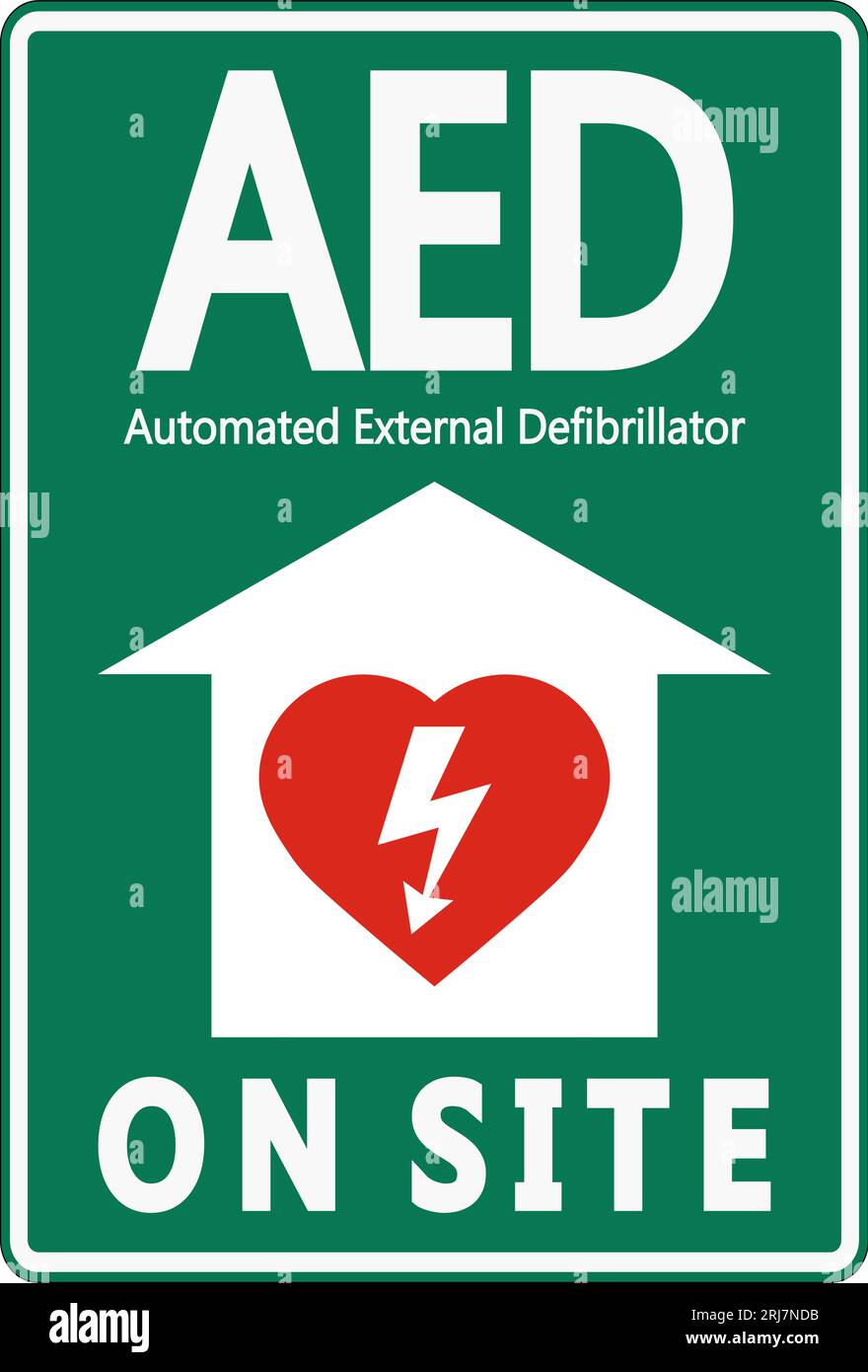Aed Sign Printable Labels Aed Sign Printable Labels
