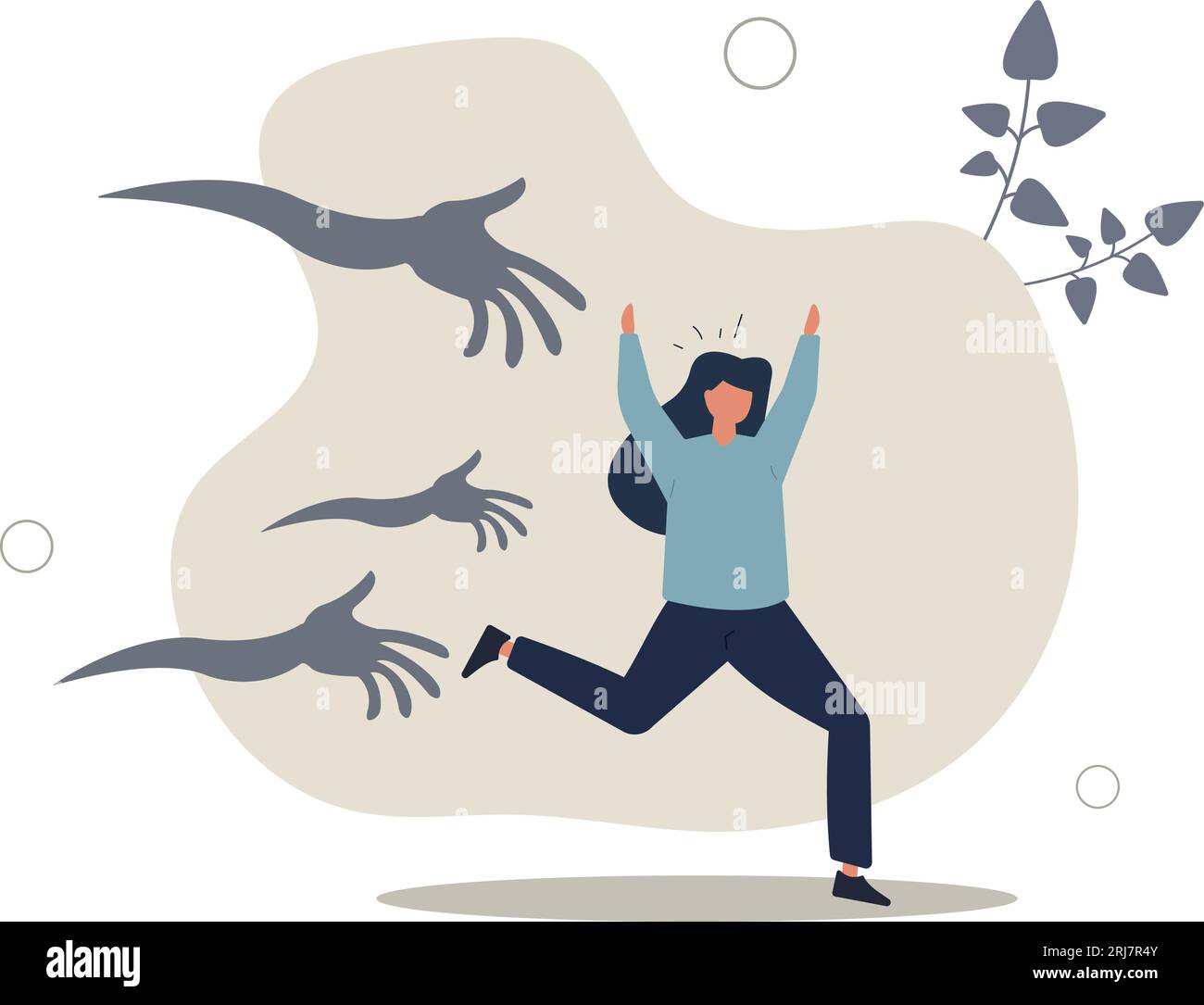 Fear or struggle from business failure, anxiety, depression or panic