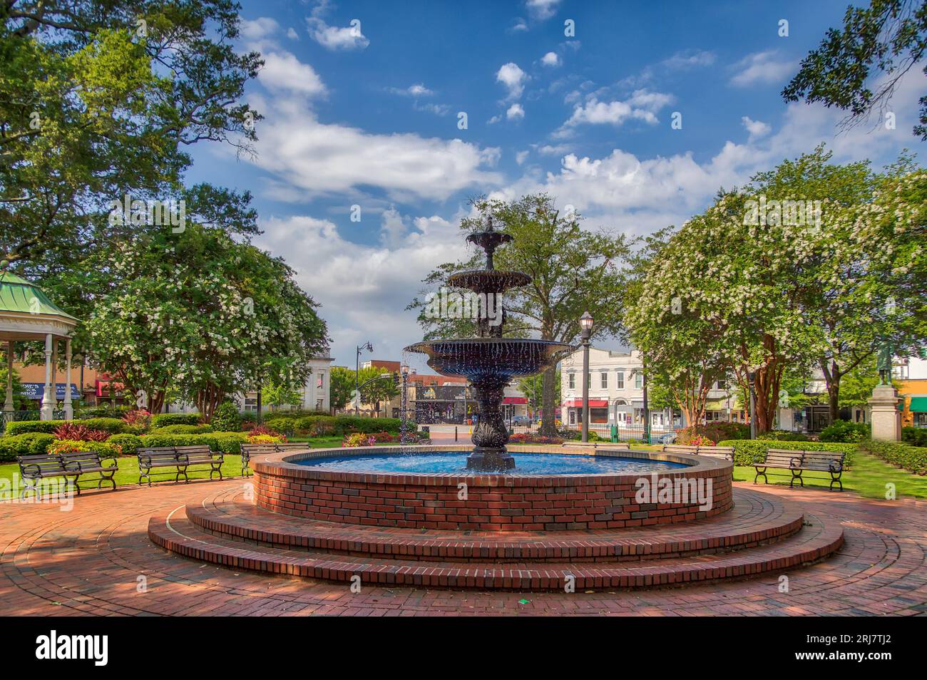 Marietta Town Square Stock Photo