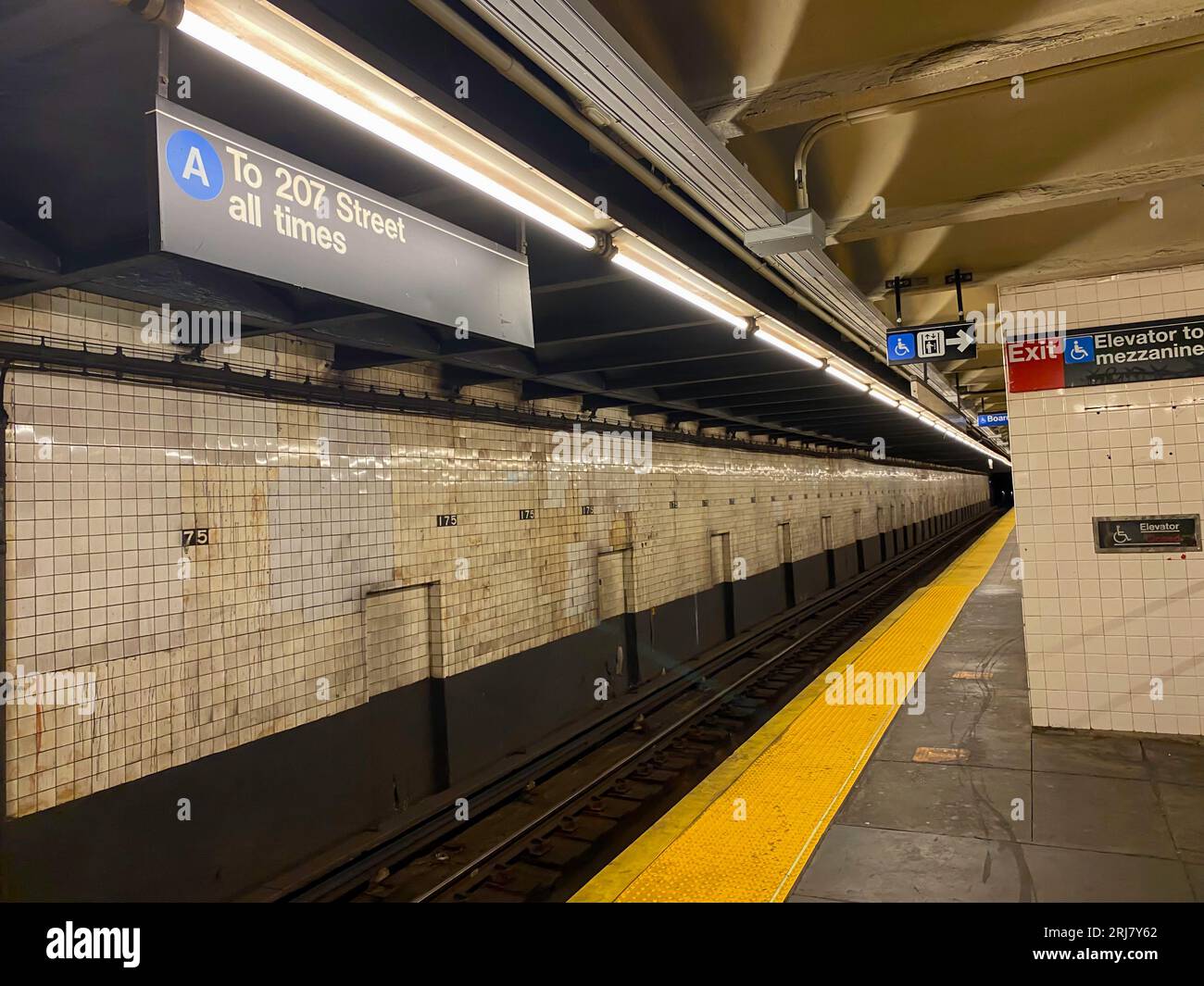 New York Subway Stock Photo Alamy