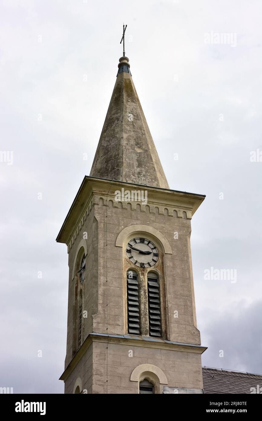 parish church, Pfarrkirche, Markt Sankt Martin, Sopronszentmárton, Landsee, Lánzsér, Burgenland, Austria, Europe Stock Photo