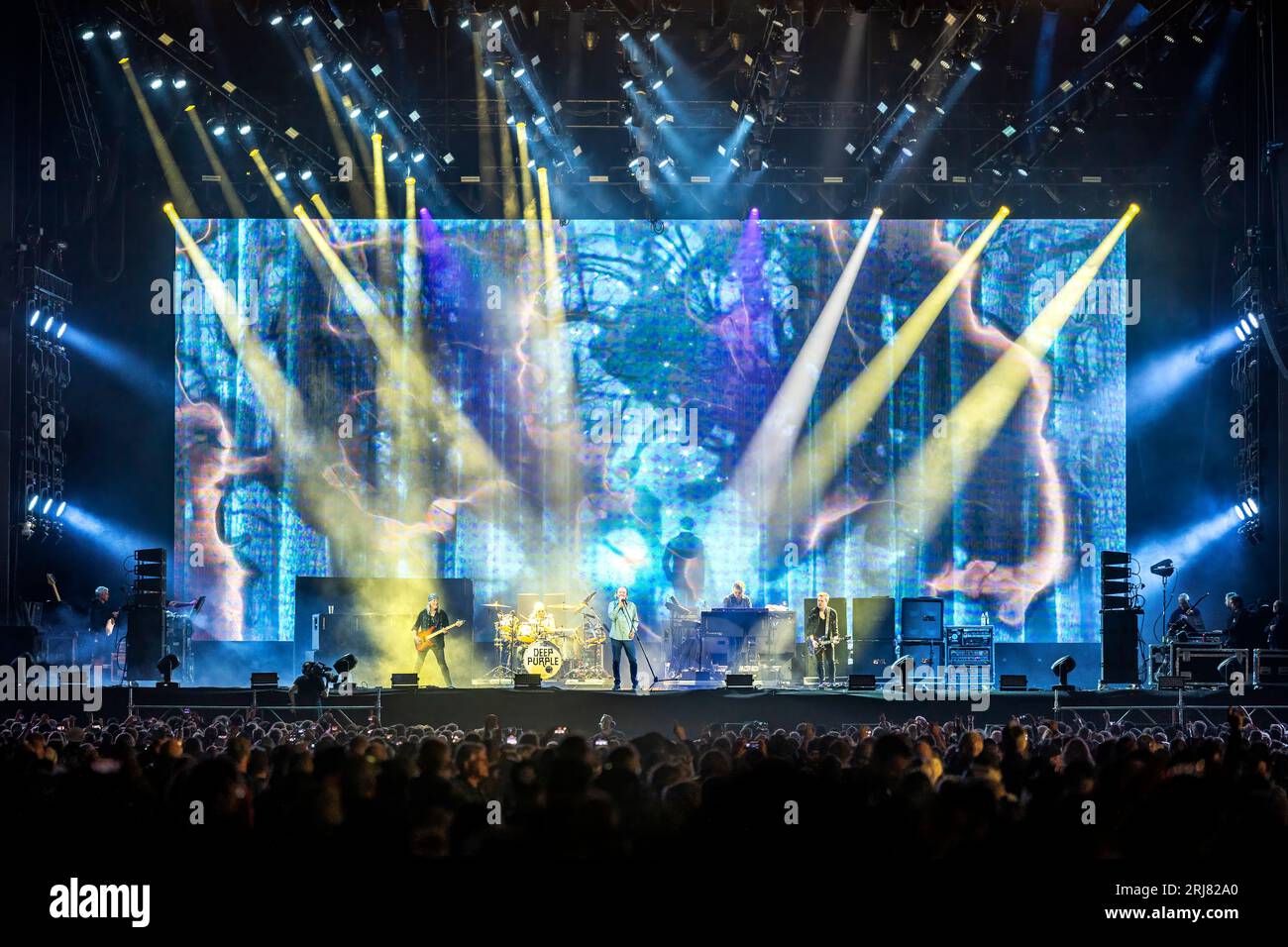 Solvesborg, Sweden. 08th, June 2023. The English rock band Deep Purple
