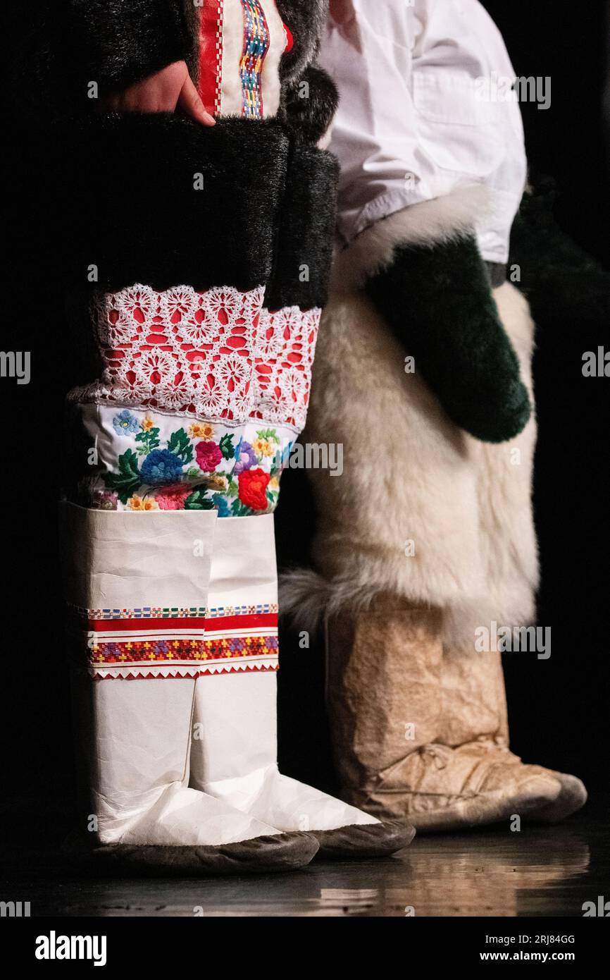 Greenland, Northwest Greenland, Baffin Bay. Traditional Greenlandic