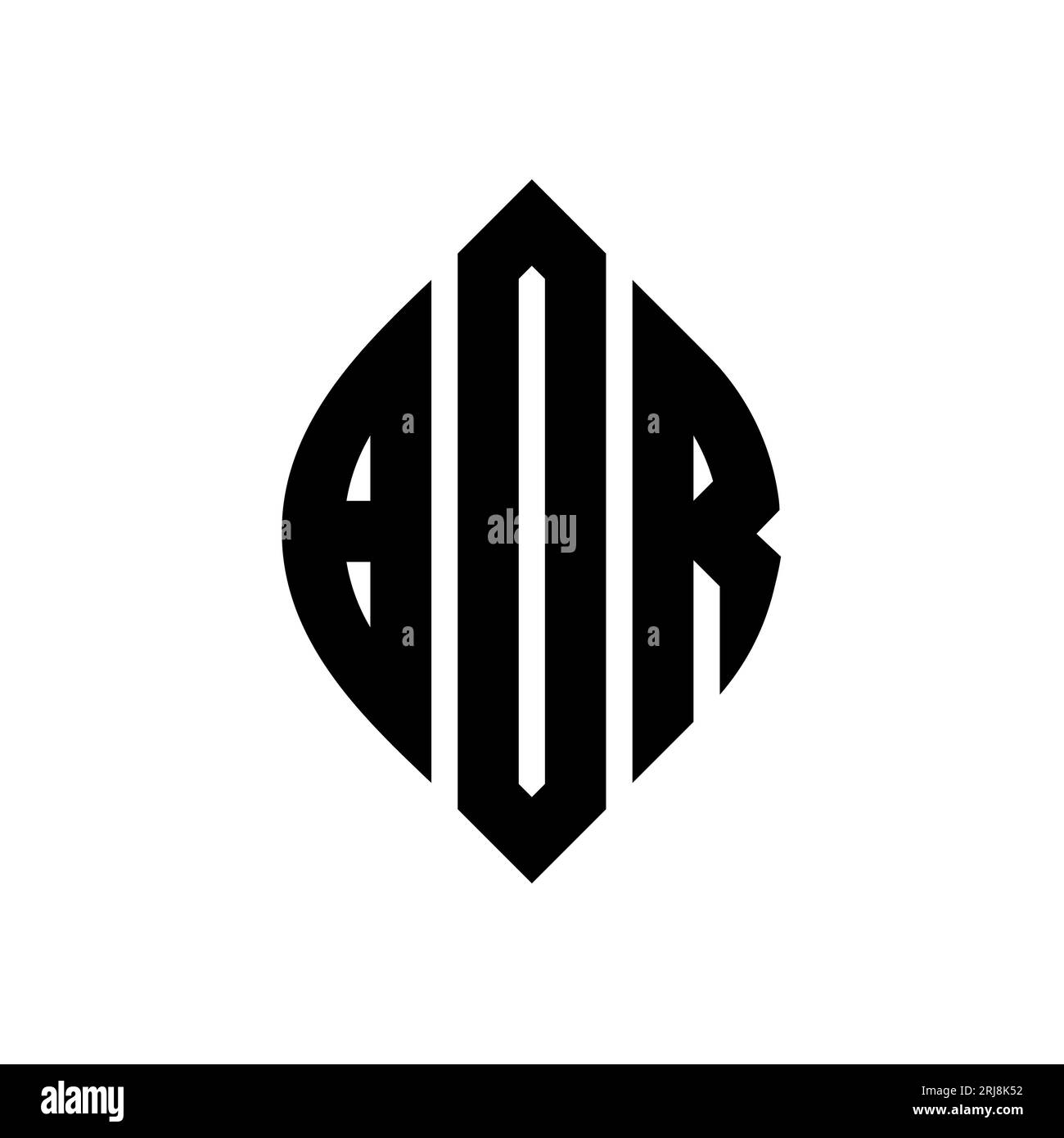 BOR circle letter logo design with circle and ellipse shape. BOR ellipse  letters with typographic style. The three initials form a circle logo. BOR  Ci Stock Vector Image & Art - Alamy
