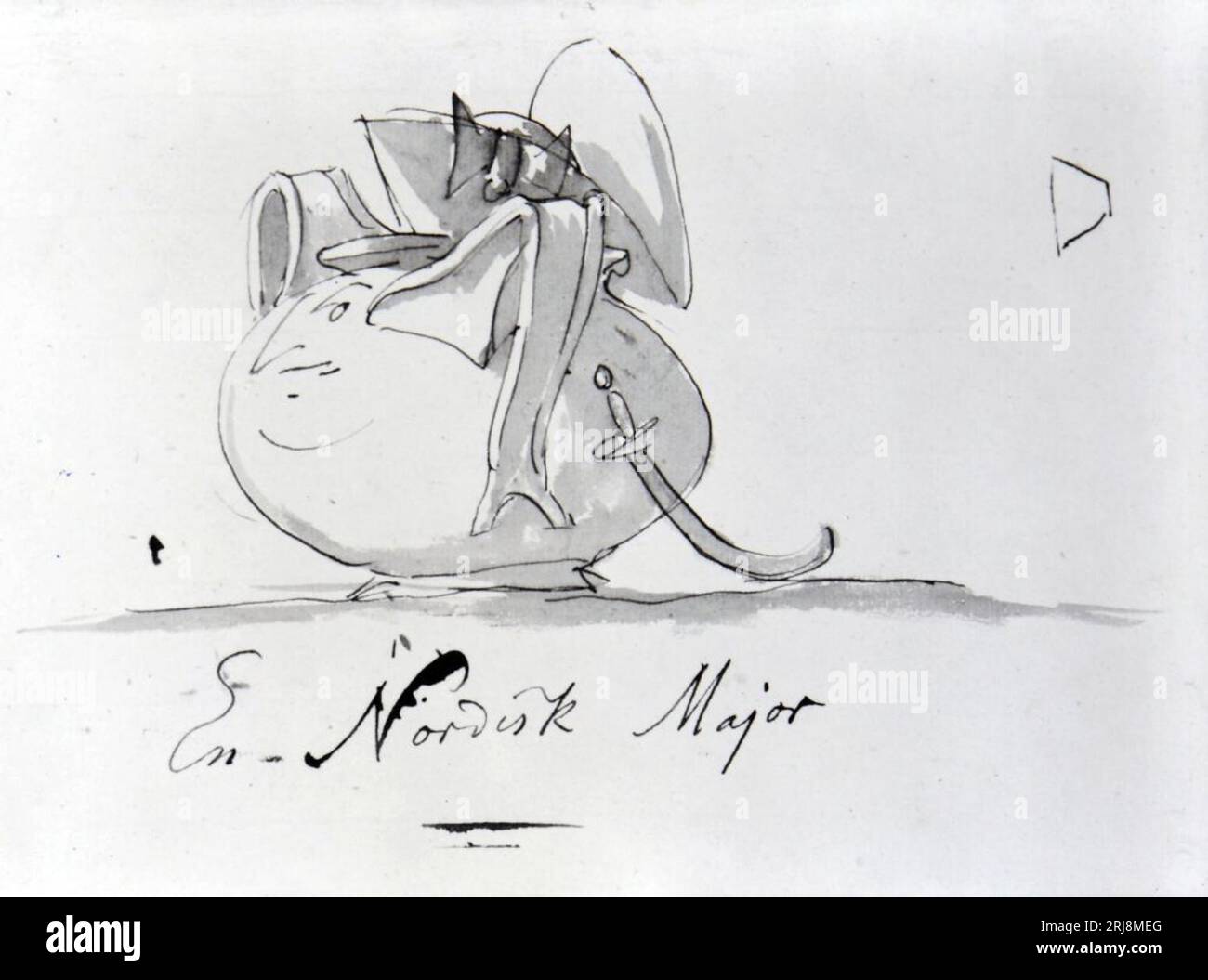 En nordisk major by Carl August Ehrensvärd Stock Photo Alamy