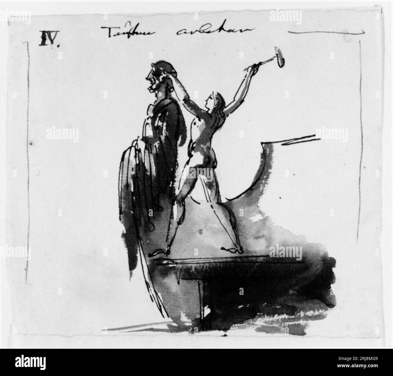 Törnström arbetar. IV by Carl August Ehrensvärd Stock Photo Alamy