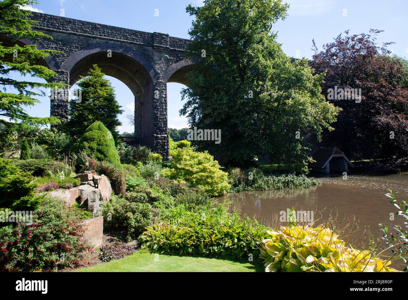 Kilver Court and Garden, in Shepton Mallet, Somerset Stock Photo - Alamy