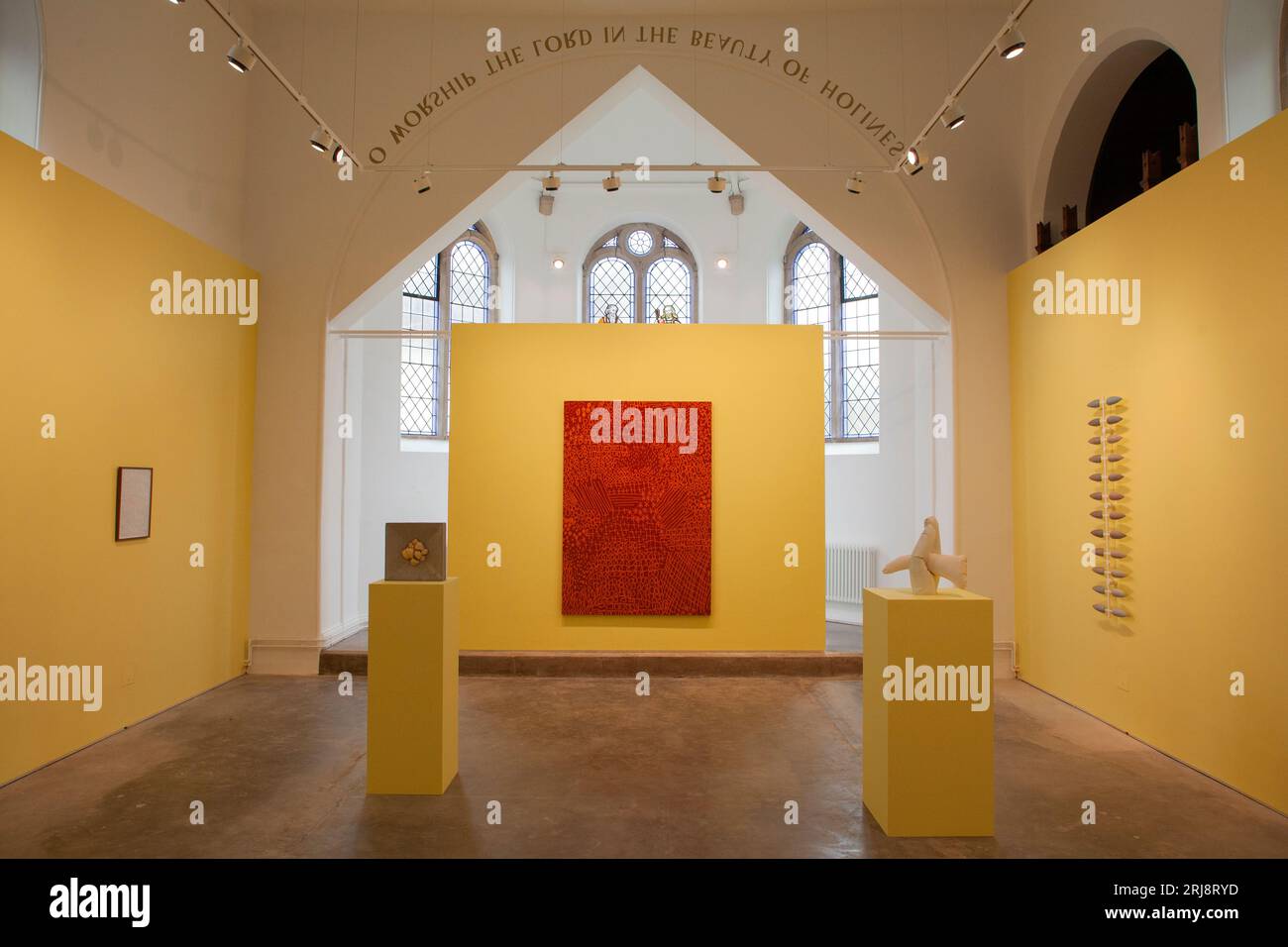 General view of group show 'Ways of Seeing' exhibition at Bo Lee and Workman, in Bruton Stock Photo