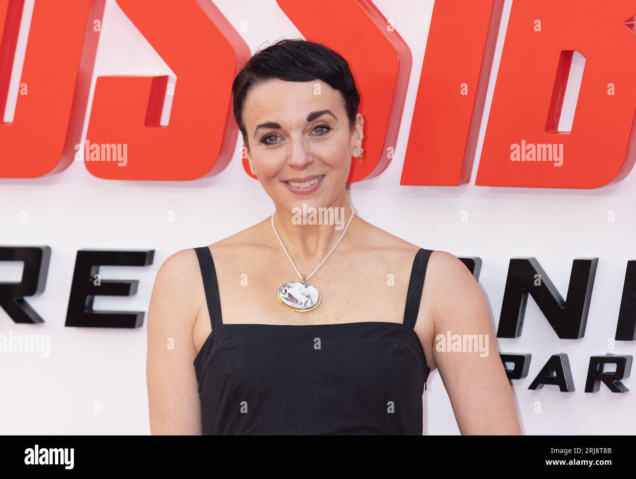 London, UK. 22 June, 2023. Amanda Abbington attends the Mission: Impossible - Dead Reckoning Part One UK Premiere Arrivals at Odeon Luxe Leicester Square in London.  Credit: S.A.M./Alamy Live News Stock Photo