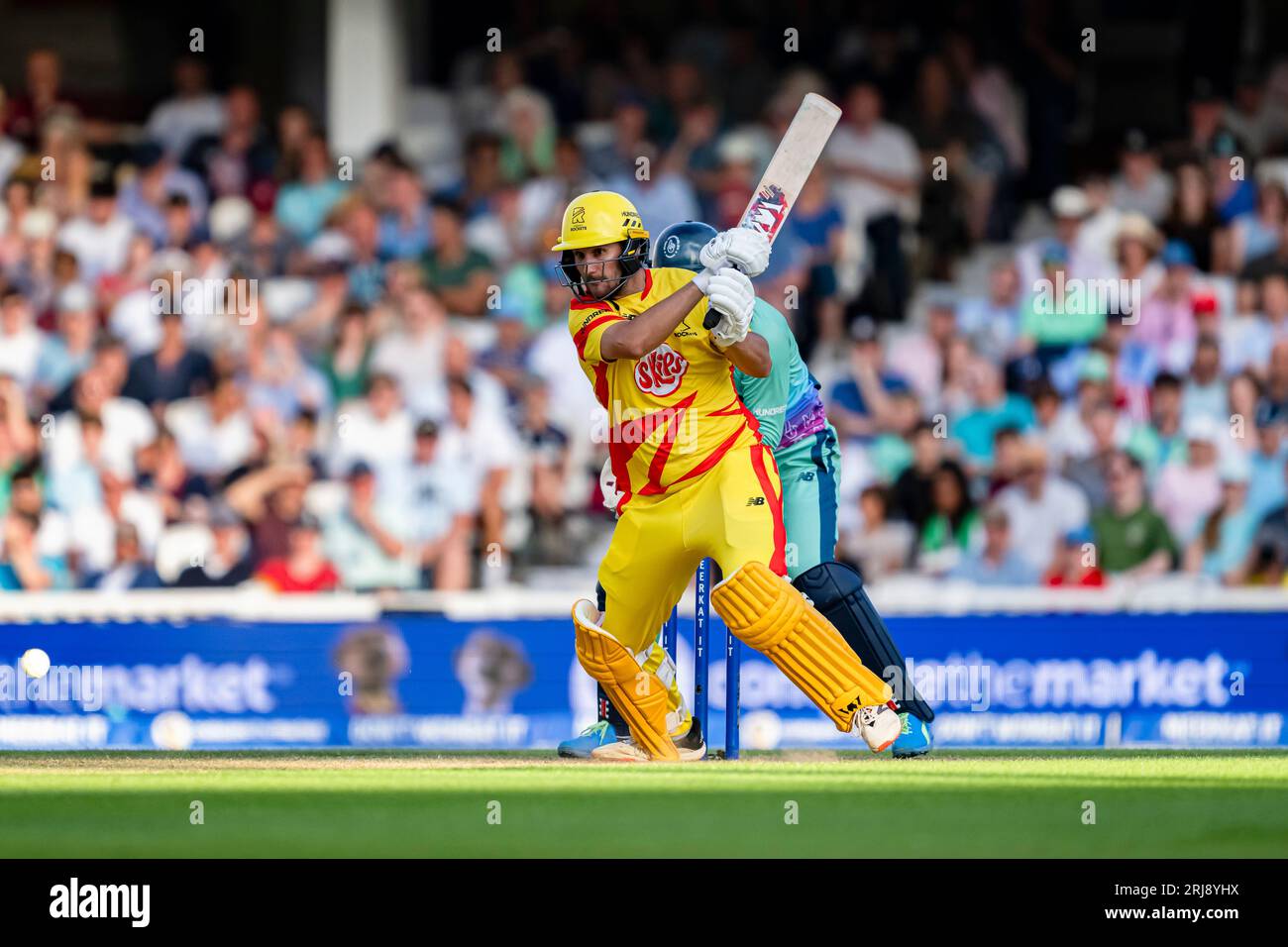 Sport England Rockets LONDON, UNITED KINGDOM. 21 August, 2023. Sam Billings of Oval ...