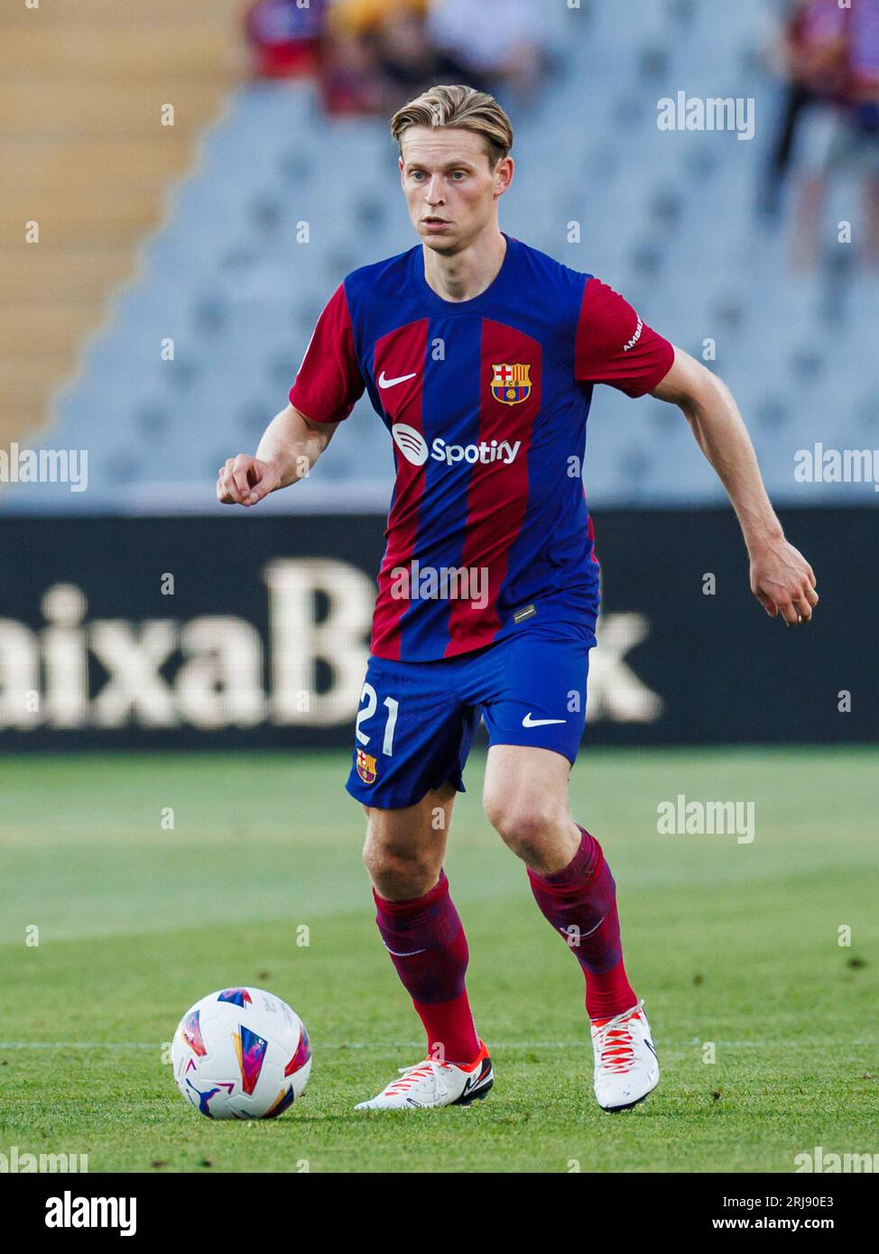 Barcelona Spain 20th Aug 2023 Frenkie De Jong Of FC Barcelona In barcelona-spain-20th-aug-2023-frenkie-de-jong-of-fc-barcelona-in