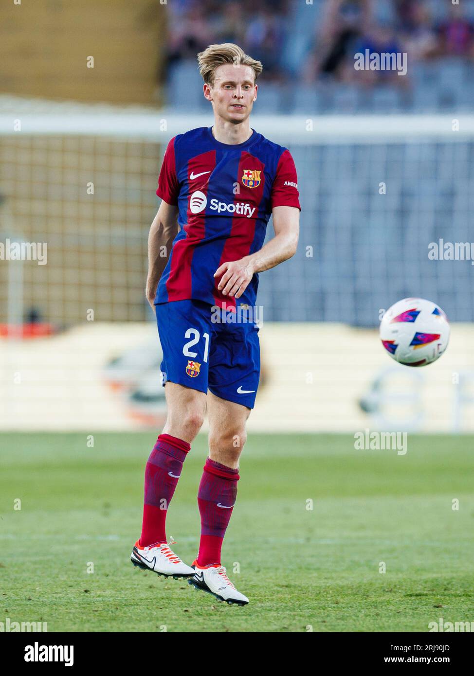 Barcelona Spain 20th Aug 2023 Frenkie De Jong Of FC Barcelona In barcelona-spain-20th-aug-2023-frenkie-de-jong-of-fc-barcelona-in