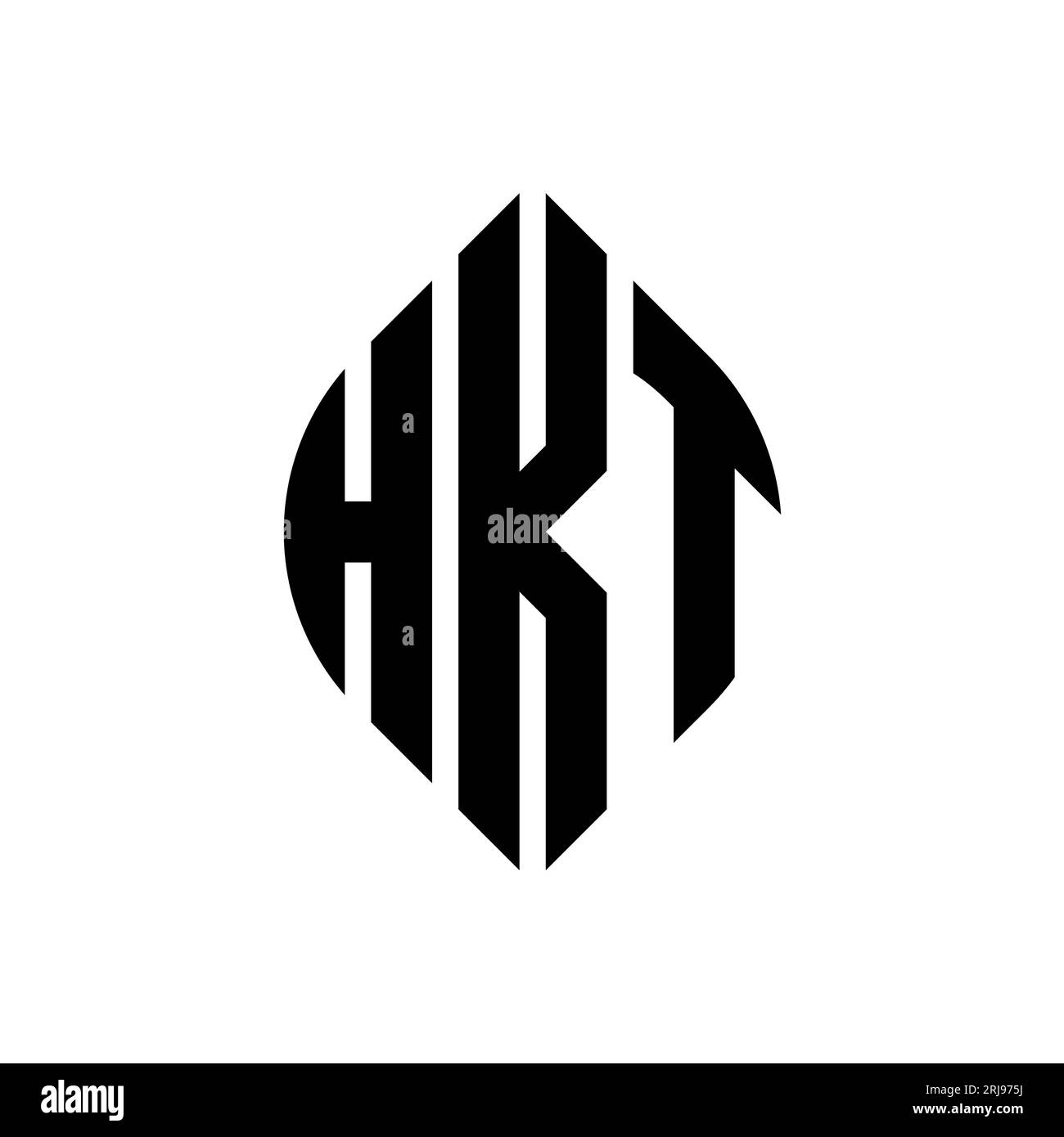 Lettermark Logo Typography Logo Monogram Logo KH HK 
