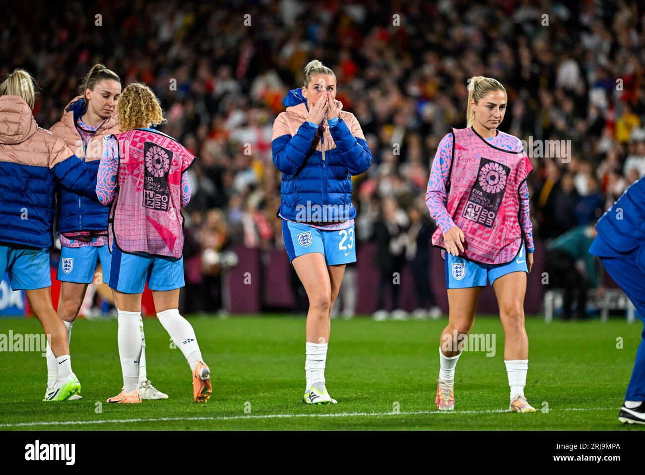 Sydney, NSW, Australia, FIFA Women's World Cup 2023 Final Spain v England at Stadium Australia (Accor Stadium) 20 August 2023, Sydney, Australia. (Keith McInnes/SPP) Credit: SPP Sport Press Photo. /Alamy Live News Stock Photo