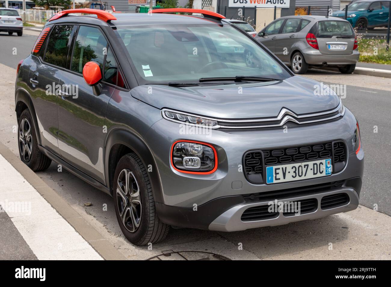 Bordeaux , France - 07 01 2023 : citroen c3 aircross french small suv ...