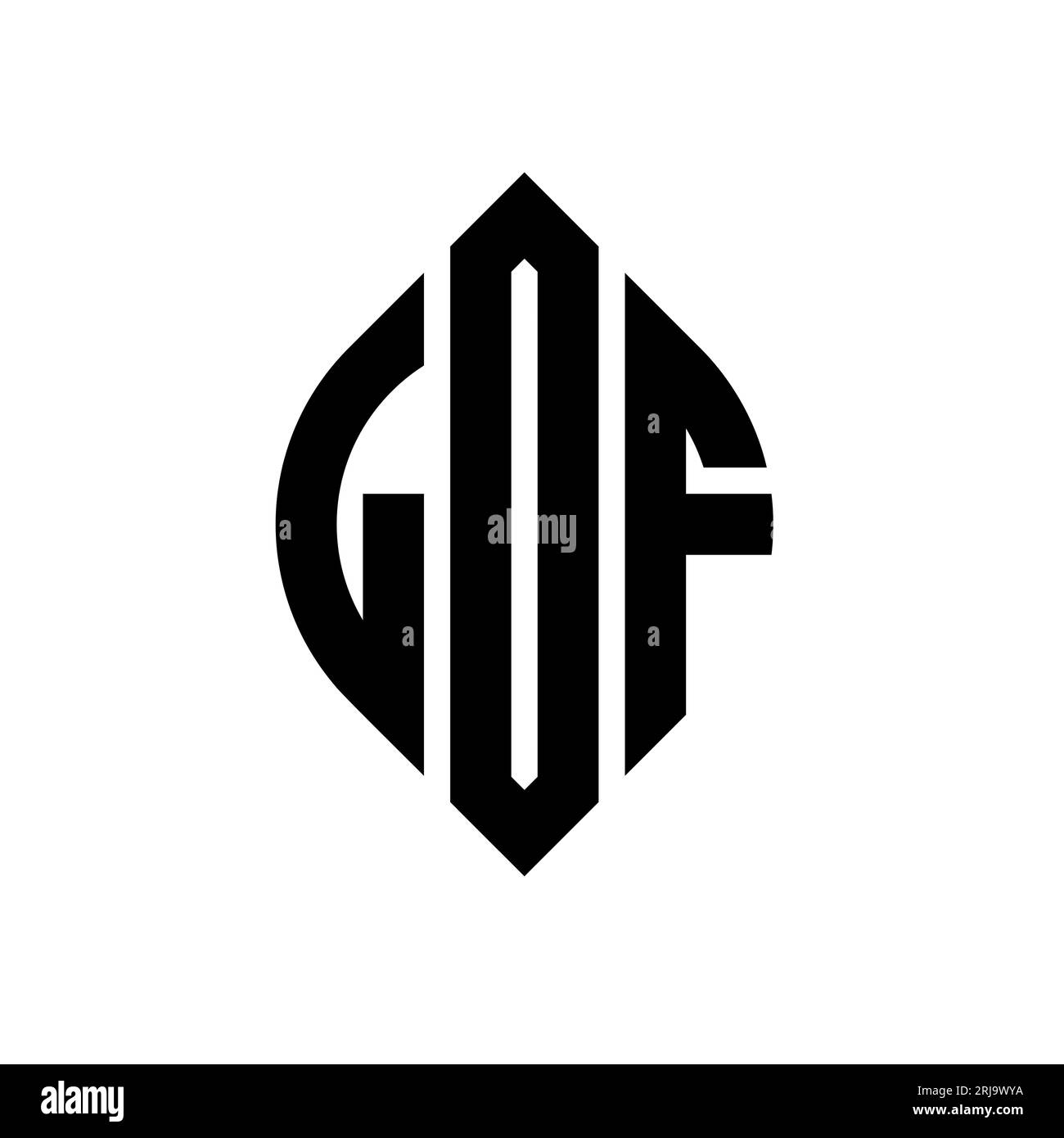 LDF letter logo design on White background. LDF creative initials