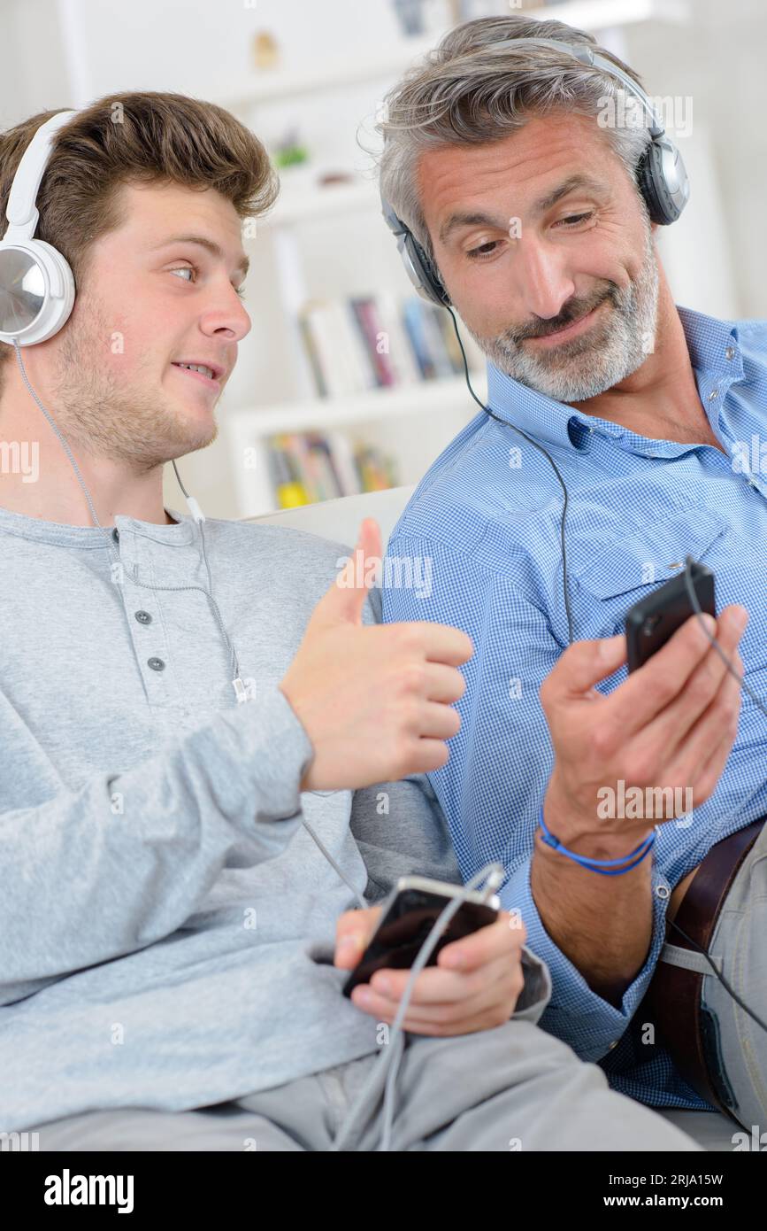 Older giving thumbs up success hi-res stock photography and images - Alamy