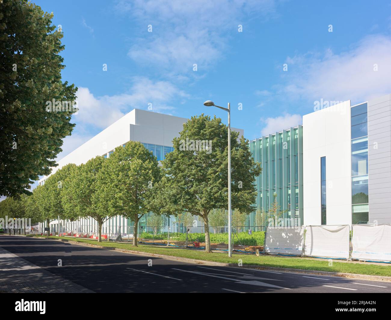 New Cavendish Laboratory, University of Cambridge, England Stock Photo