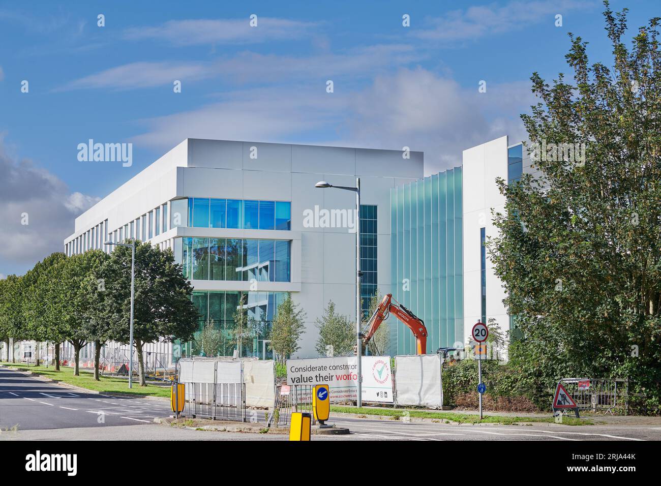 New Cavendish Laboratory University Of Cambridge England Stock Photo 