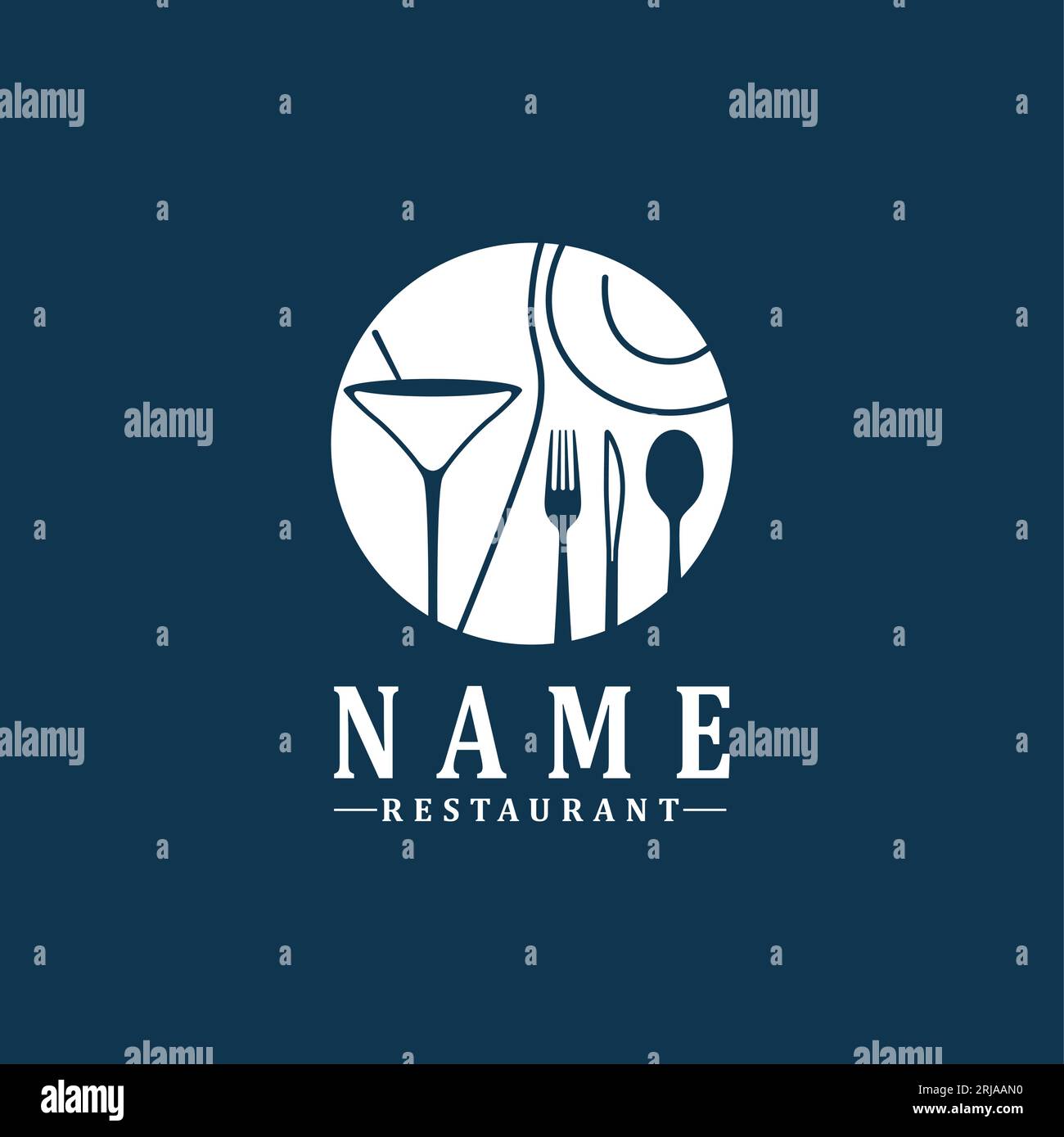 Resto bar Stock Vector Images Alamy