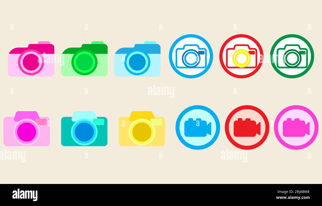 Vintage camera work Stock Vector Images - Alamy