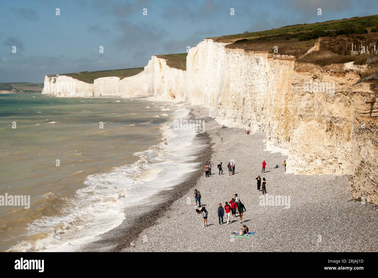 Seven Sisters Birling Gap Sussex Stock Photo - Alamy