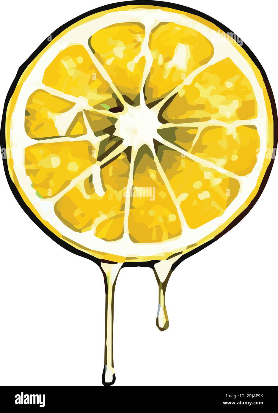 Drop falling from leaf Stock Vector Images - Alamy