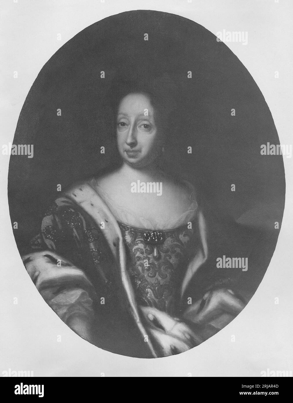 Hedvig Eleonora, 1636-1715, drottning av Sverige prinsessa av Holstein-Gottorp 1704 by David von Krafft Stock Photo