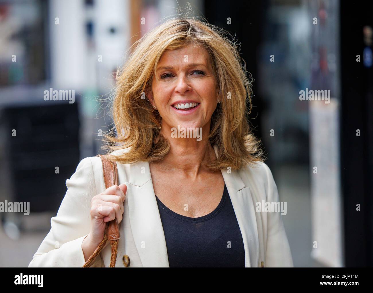 London, UK. 22nd Aug, 2023. Television and Radio presenter, Kate ...