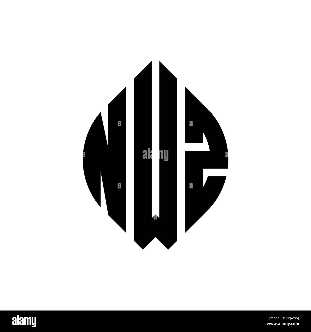 Nwz logo design hires stock photography and images Alamy