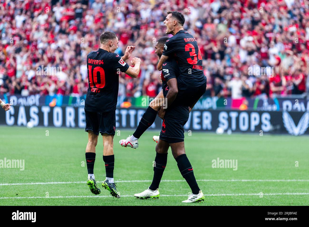 Leverkusen, Bayarena, 19.08.23: Jonathan Tah(Leverkusen) Trifft Zum 2:0 ...