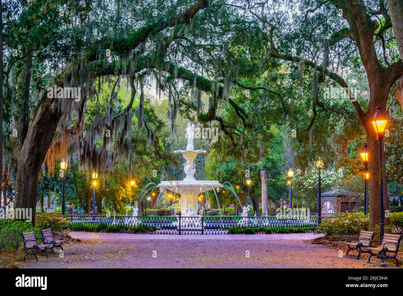 Savanna georgia old historic hi-res stock photography and images - Alamy