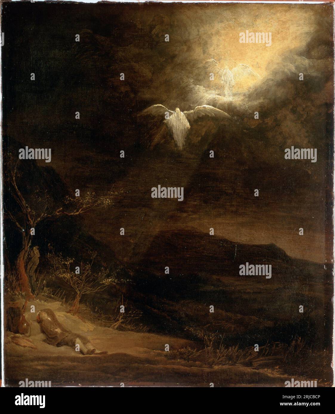 Jacob's Dream from 1710 until 1715 by Arent de Gelder Stock Photo - Alamy