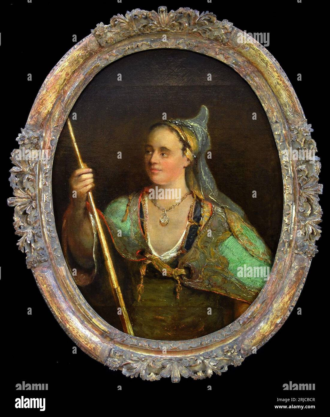 A female allegorical figure between 1698 and 1710 by Arent de Gelder ...