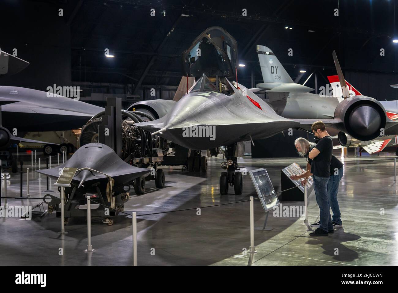 National Museum of the United States Air Force in Dayton Ohio Stock Photo