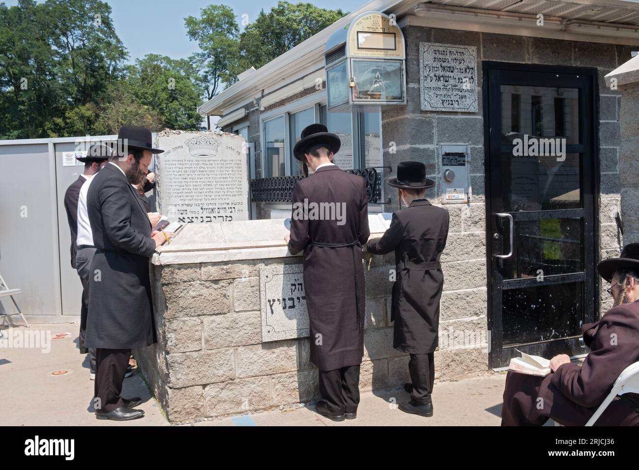 Orthodox jews believe that praying at the headstone of the righteous