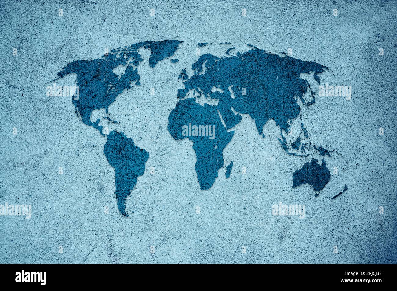 Old map of the world in grunge style. Perfect vintage background Stock ...